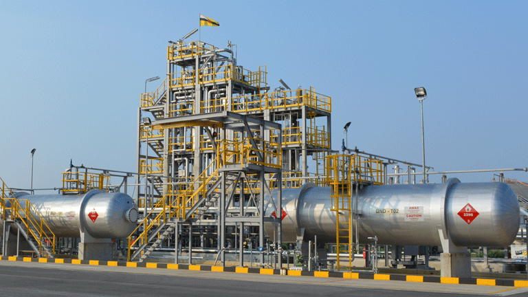 Hydrogenation plant in Brunei